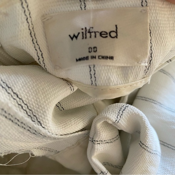 Wilfred Écoulement V Jumpsuit white navy pinstripe - Picture 9 of 11